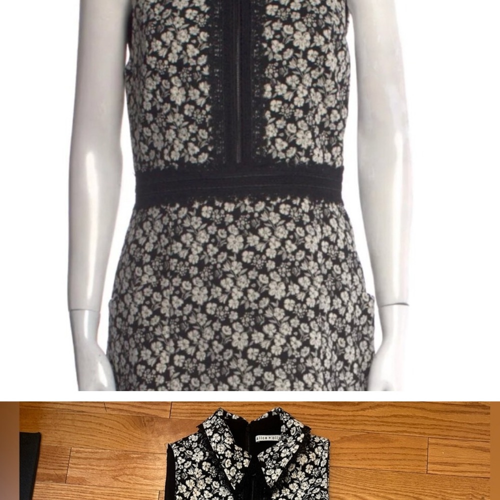 Alice and Olivia Black and White Floral Dress
Amazing condition